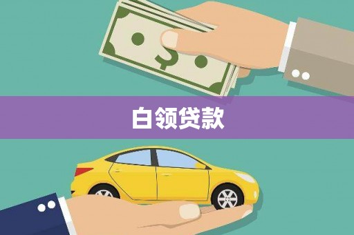 顺昌白领贷款