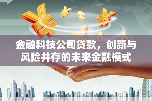 顺昌金融科技公司贷款，创新与风险并存的未来金融模式