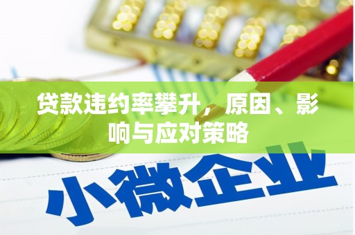 顺昌贷款违约率攀升，原因、影响与应对策略