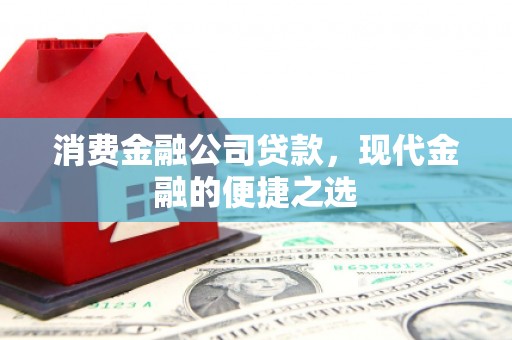 顺昌消费金融公司贷款，现代金融的便捷之选