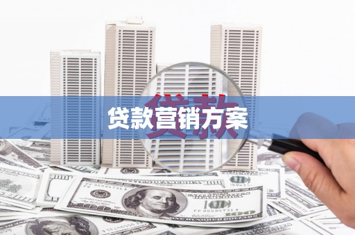 顺昌贷款营销方案