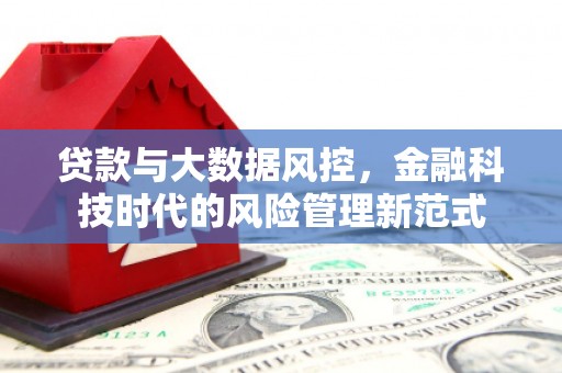 顺昌贷款与大数据风控，金融科技时代的风险管理新范式