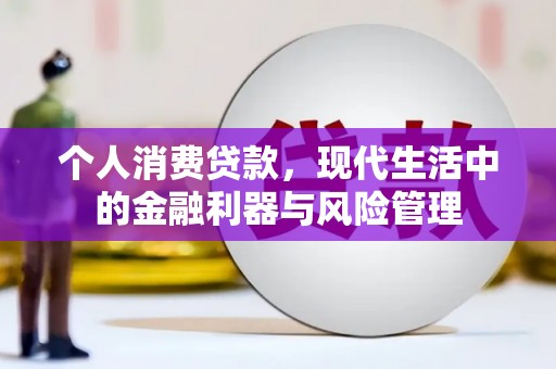 顺昌个人消费贷款，现代生活中的金融利器与风险管理