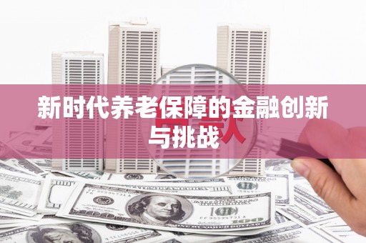 顺昌新时代养老保障的金融创新与挑战