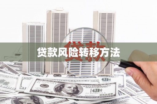 顺昌贷款风险转移方法