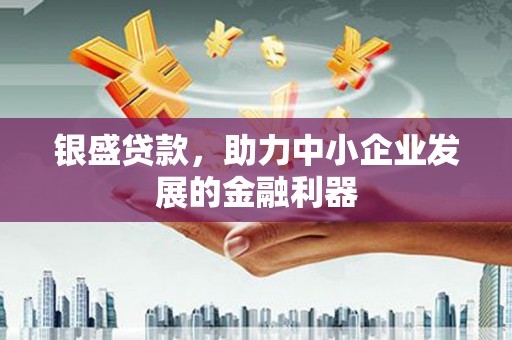 顺昌银盛贷款，助力中小企业发展的金融利器