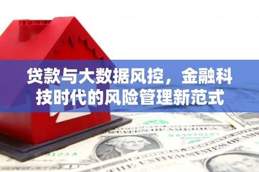 顺昌贷款与大数据风控，金融科技时代的风险管理新范式