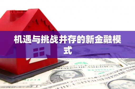 顺昌机遇与挑战并存的新金融模式