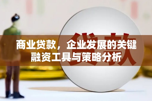 顺昌商业贷款，企业发展的关键融资工具与策略分析