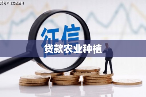 顺昌贷款农业种植