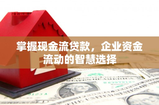 顺昌掌握现金流贷款，企业资金流动的智慧选择