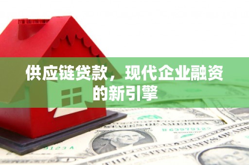 顺昌供应链贷款，现代企业融资的新引擎