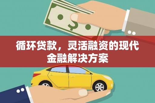 顺昌循环贷款，灵活融资的现代金融解决方案