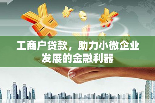顺昌工商户贷款，助力小微企业发展的金融利器