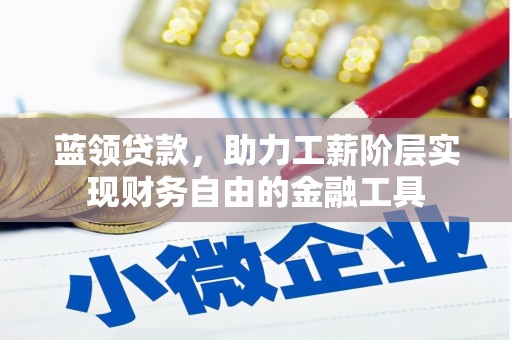 顺昌蓝领贷款，助力工薪阶层实现财务自由的金融工具