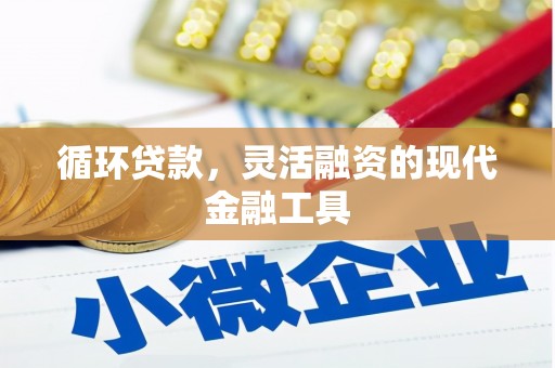 顺昌循环贷款，灵活融资的现代金融工具