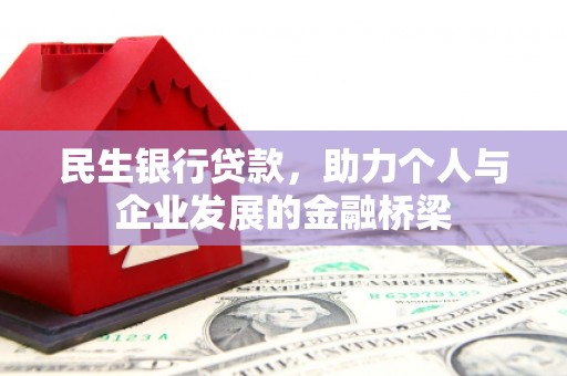 顺昌民生银行贷款，助力个人与企业发展的金融桥梁