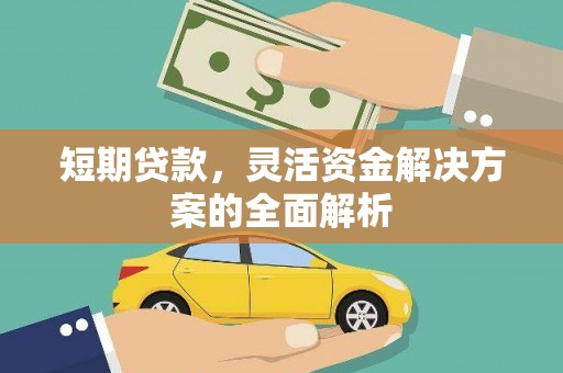 顺昌短期贷款，灵活资金解决方案的全面解析