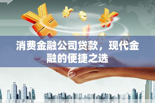顺昌消费金融公司贷款，现代金融的便捷之选