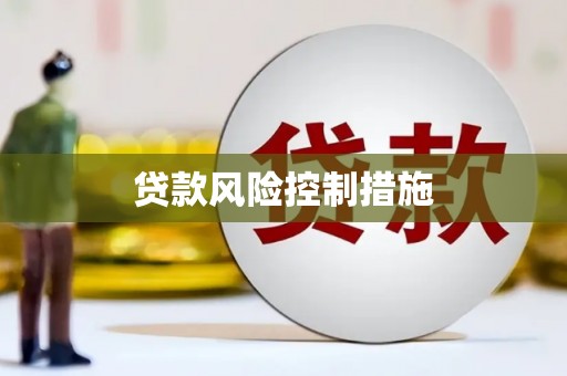 顺昌贷款风险控制措施